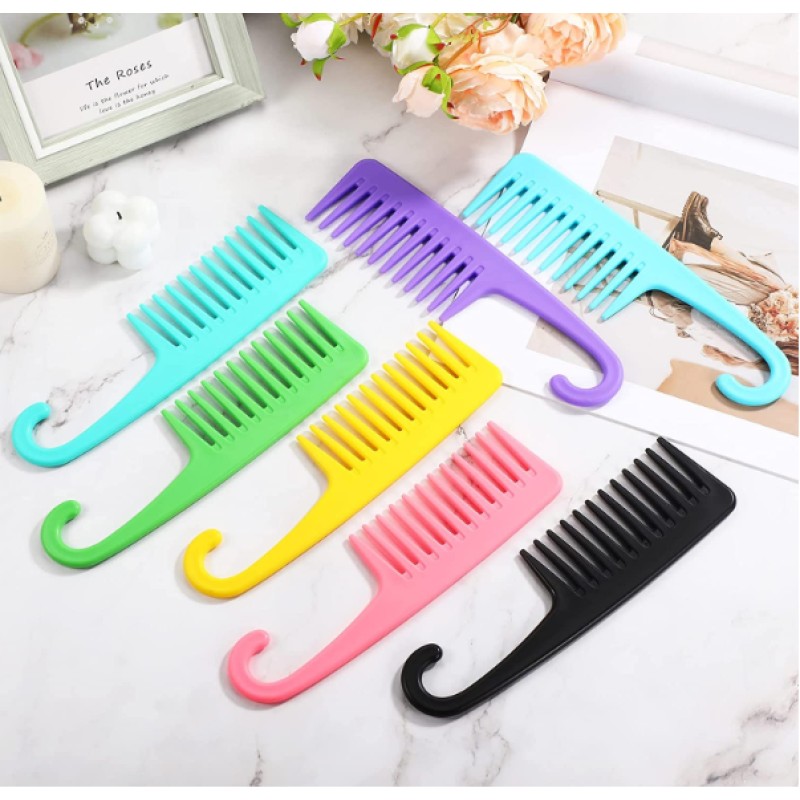 Hair Comb Manufacturer - Factory Wholesale Free Sample Plastic Comb with Hook