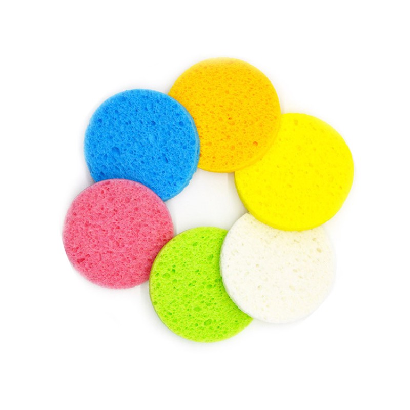 Facial Sponge Manufacturer - Factory Direct Compressed Natural Makeup Remover