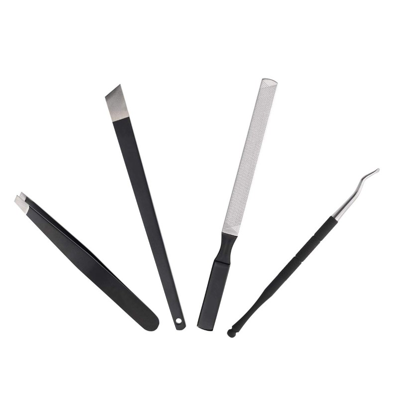 Manicure Set Manufacturer - 7-Piece Stainless Steel with Big Nail Clipper for Thick Nails