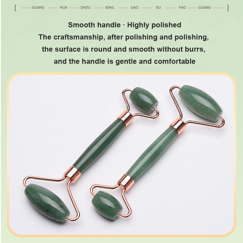 Jade Roller Set Manufacturer - Face Eye Neck Massager Anti-aging Natural Stone
