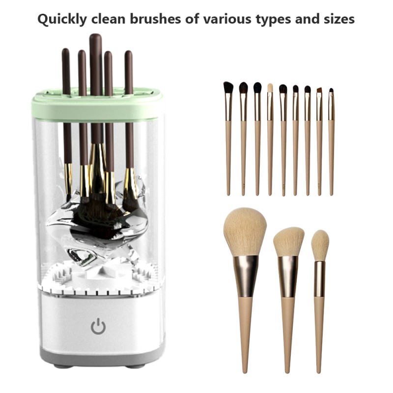 Makeup Brush Cleaner - 7000RPM Spinner Device