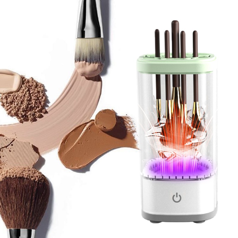 Makeup Brush Cleaner - 7000RPM Spinner Device