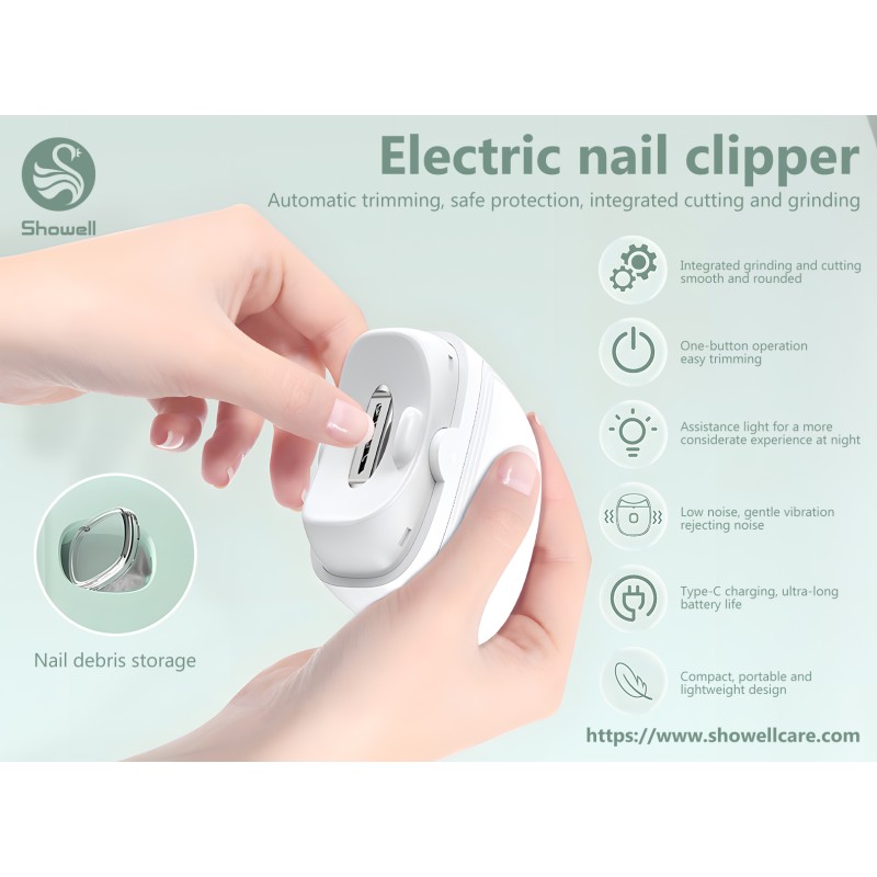 Electric Nail Trimmer - LED Light Kids Version Supplier