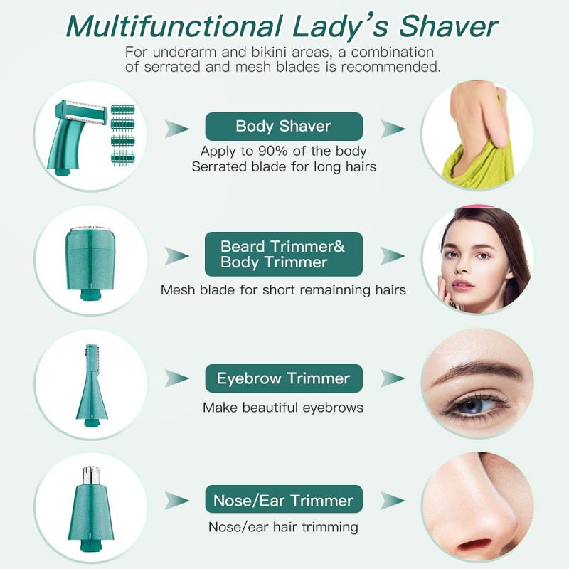 Portable Electric Razor - Wet Dry Shaver Factory