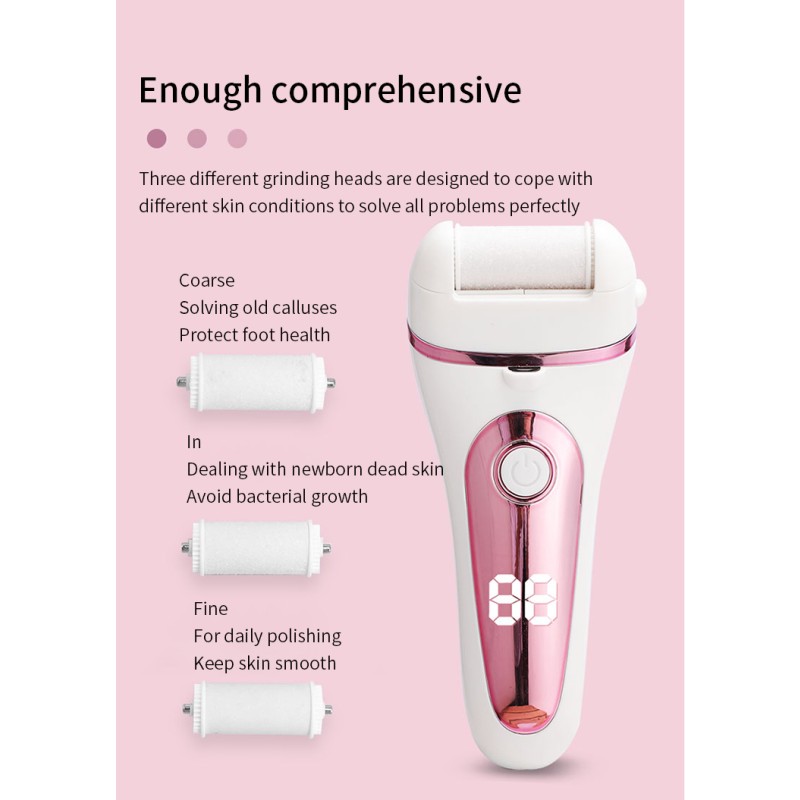 Electric Foot File - Rechargeable Pedicure Kit Factory