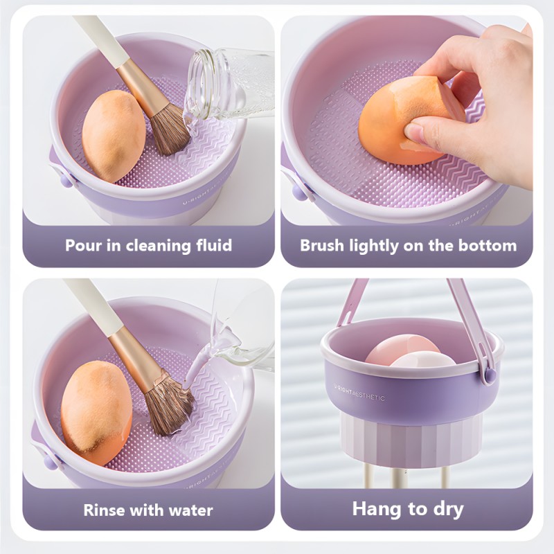 Makeup Brush Cleaner - Multifunctional Bowl Supplier