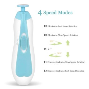Electric Nail Trimmer - Rechargeable Baby Set