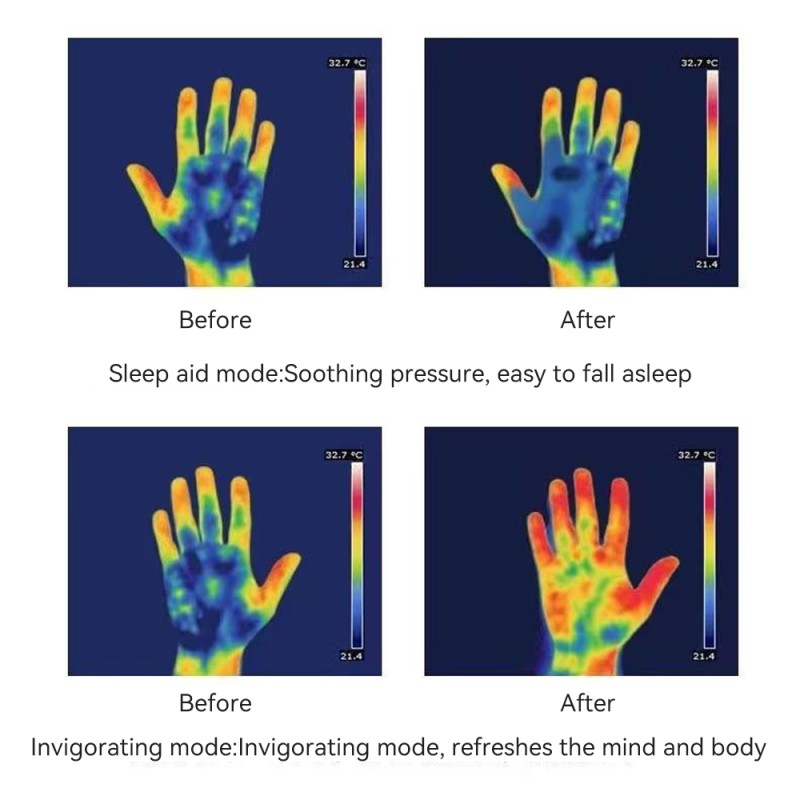 Handheld Sleep Aid - Microcurrent Pulse Device