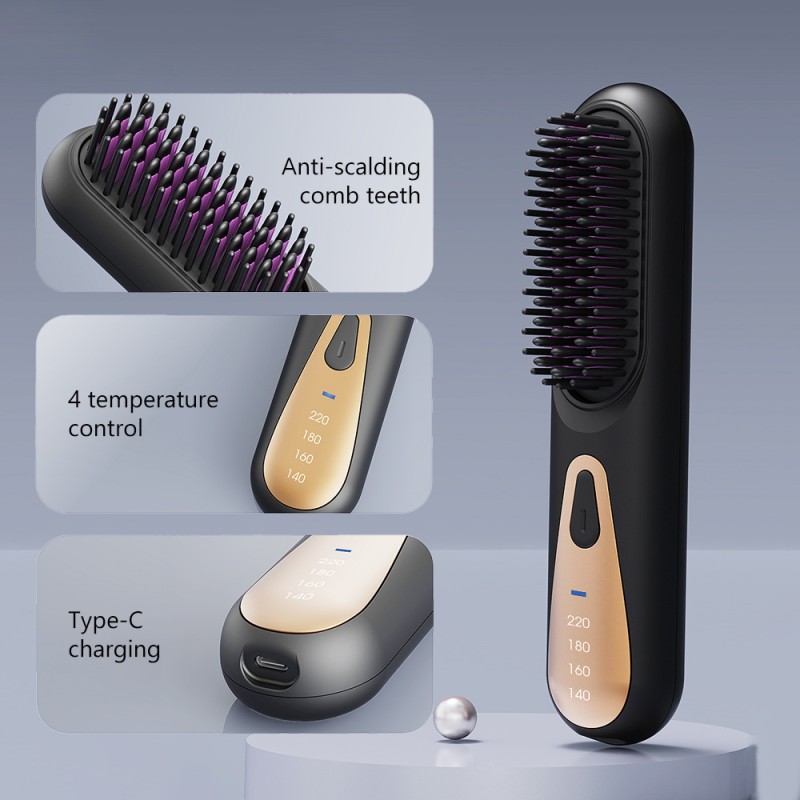 Negative Ion Hair Straightener - Cordless Rechargeable Factory