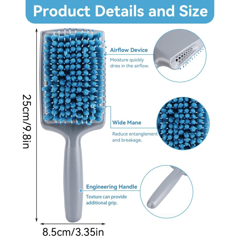 Detangling Hair Brush - Quick Dry Paddle Brush Factory