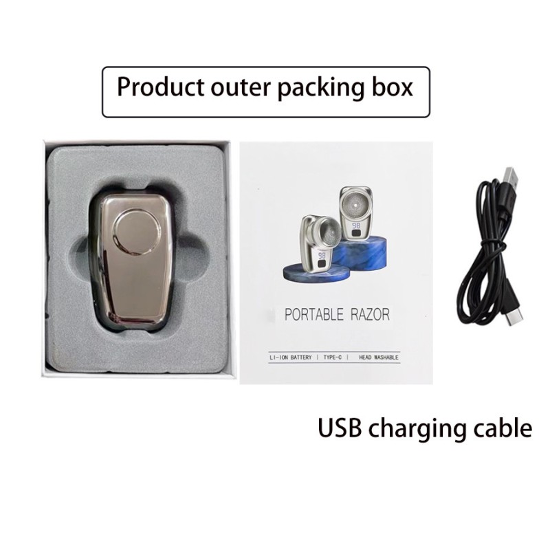 4-in-1 Electric Razor - Waterproof Washable Factory