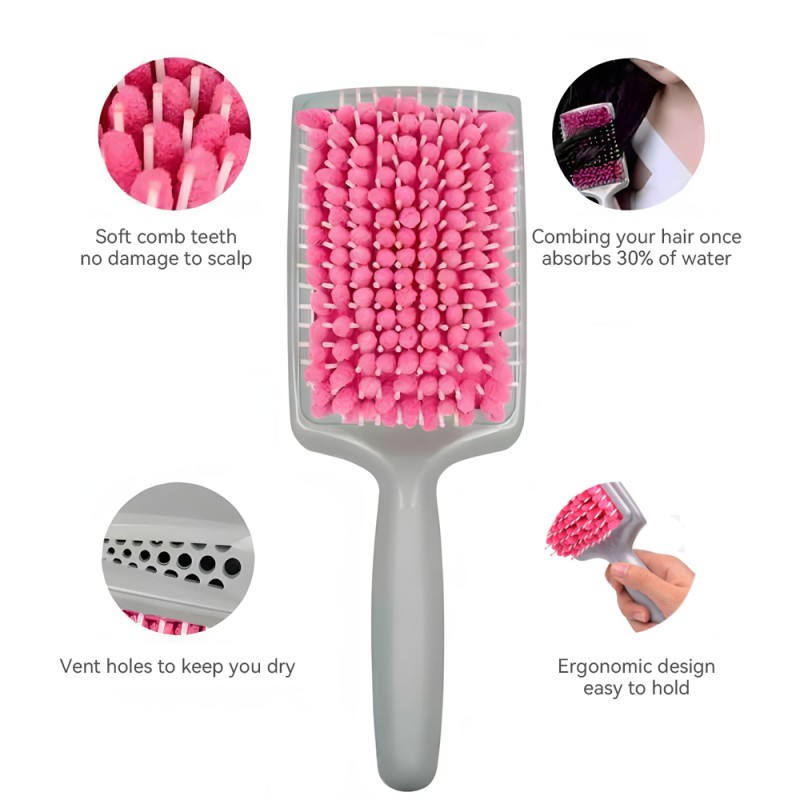 Hair Dryer Brush - Fast Drying Scalp Massage Supplier