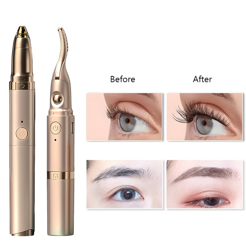 2-in-1 Eyelash Curler - Electric Trimmer Supplier