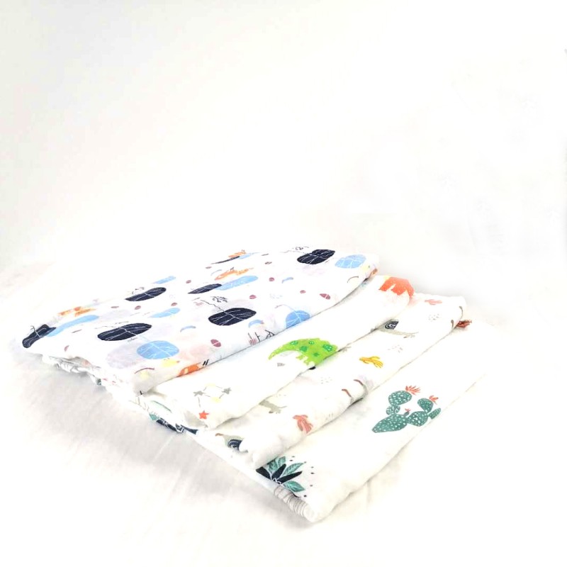 Muslin Swaddle Blanket - Bamboo Cotton Wrap