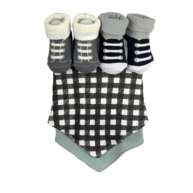 Unisex Bib Set - 6pc Sock Combo Supplier