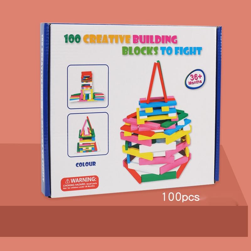 Archimedes Blocks - 100pc Stacking Tower