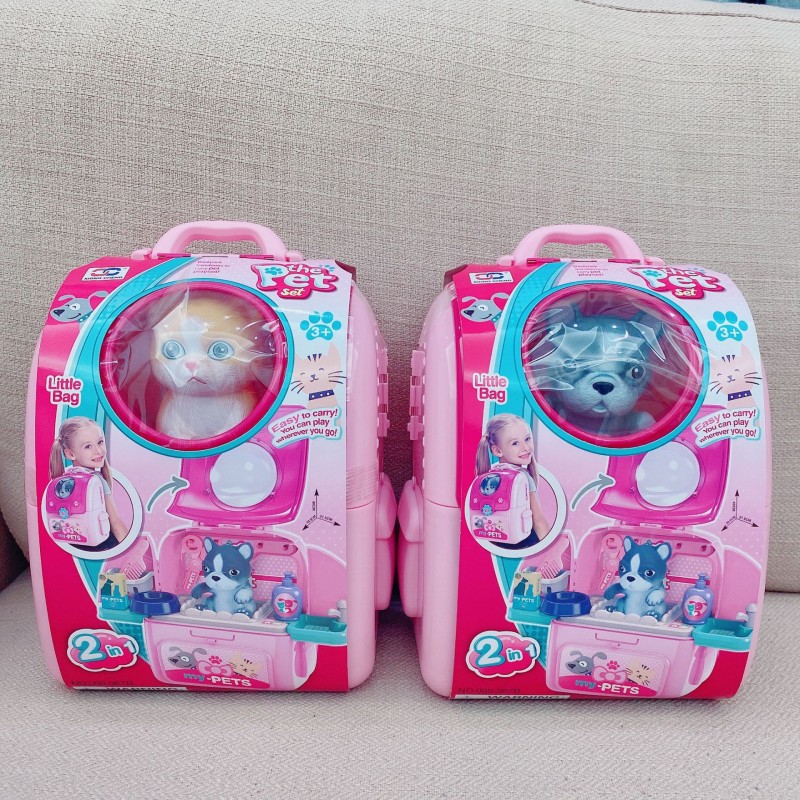 Pet Vet Set - Backpack Care Toys