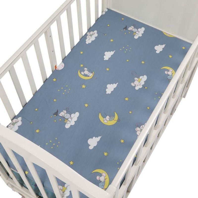 Crib Sheets - Cotton Fitted Bedding