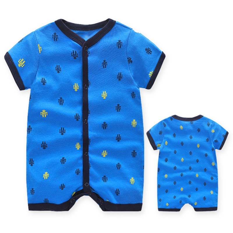 Summer Romper - Short Sleeve Bodysuit