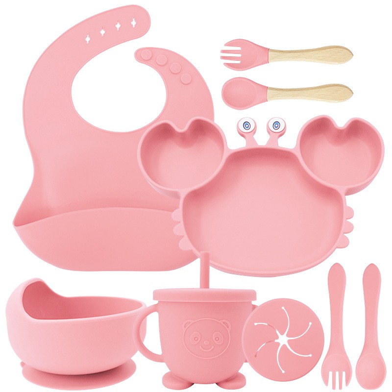 Silicone Plate Set - 9pc Integrated Design