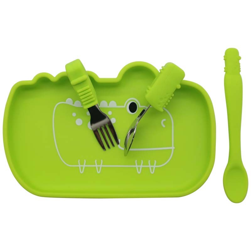 Toddler Dinnerware Set - Food Grade Silicone