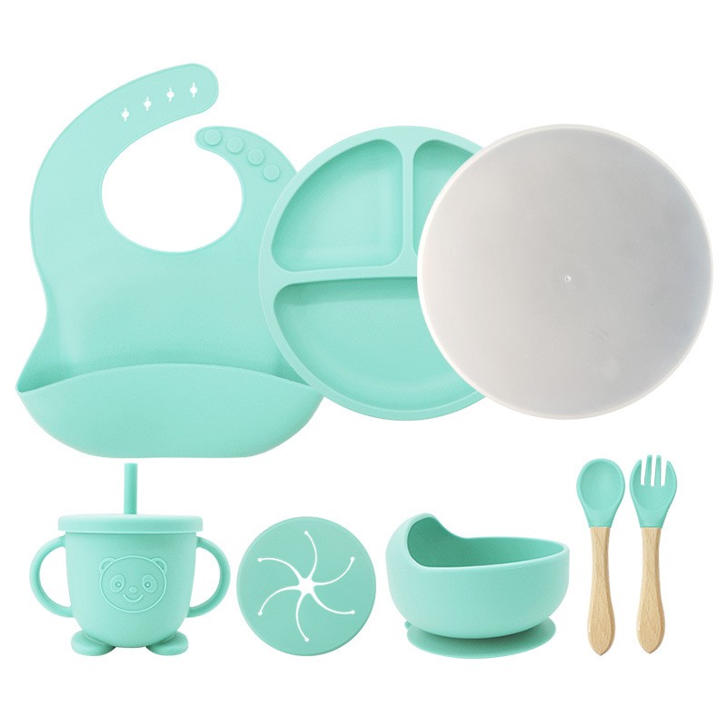 Silicone Feeding Set - 6pc BPA Free Factory