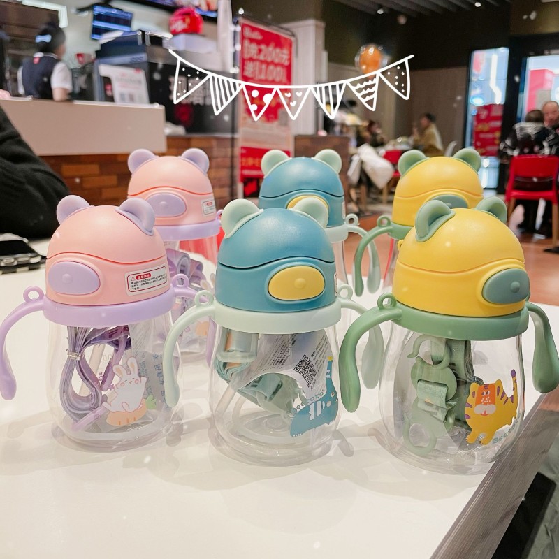 Bear Sippy Cup - Straw Learner Cup