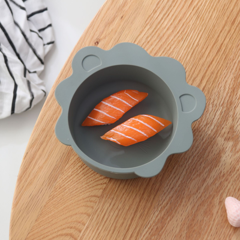 Lion Feeding Bowl - Silicone Weaning Set