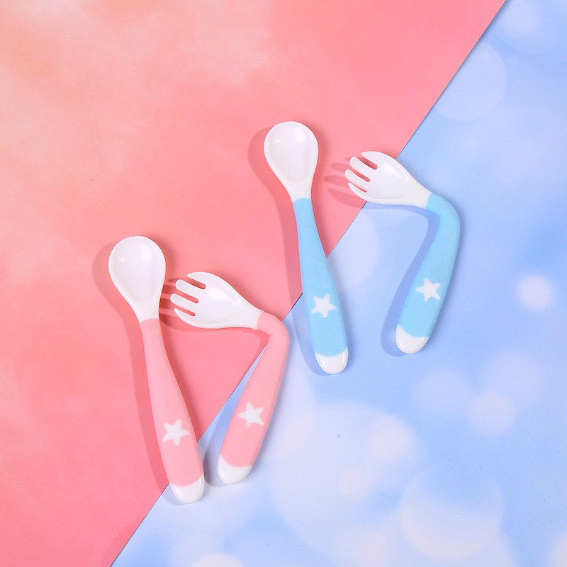 Baby Spoon Set - Bendable Training Utensils
