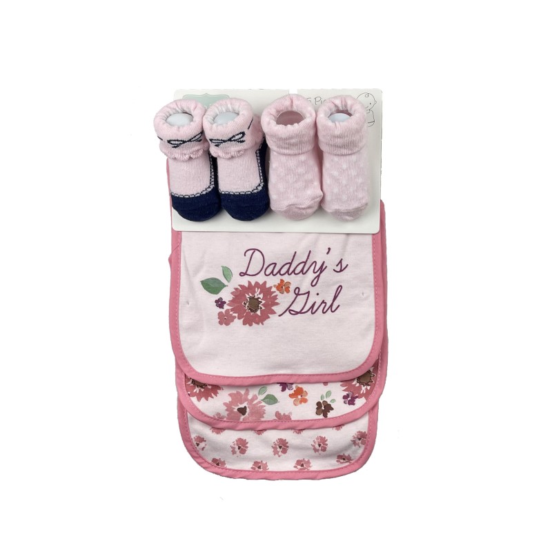 Baby Cotton Set - Bib Sock Combo Manufacturer