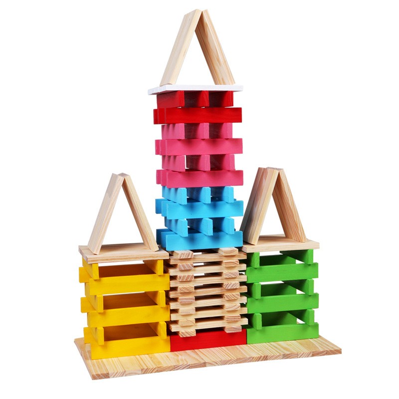 Archimedes Blocks - 100pc Stacking Tower