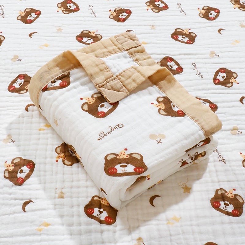 Muslin Swaddle Blanket - 100% Cotton Soft