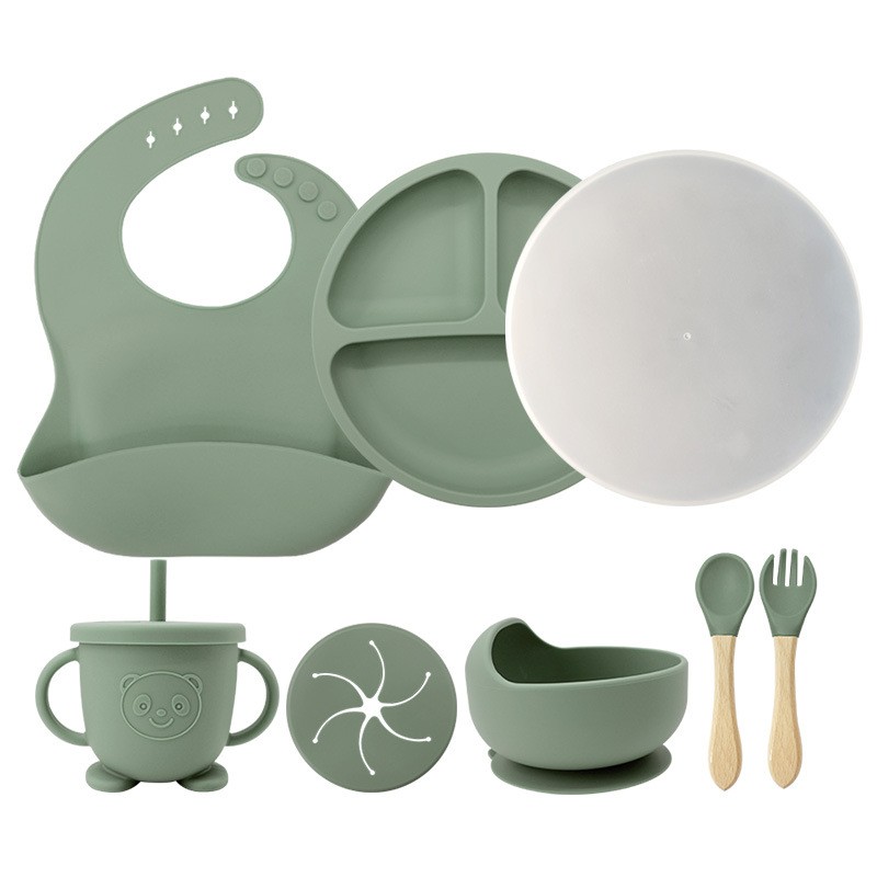 Silicone Feeding Set - 6pc BPA Free Factory