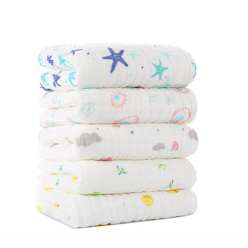 Organic Cotton Blanket - Knitted Muslin Wrap