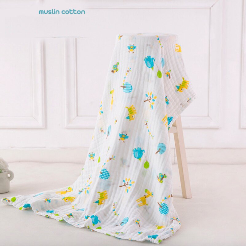 Organic Cotton Blanket - Knitted Muslin Wrap