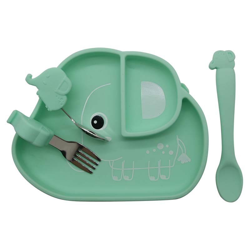 Toddler Dinnerware Set - Food Grade Silicone