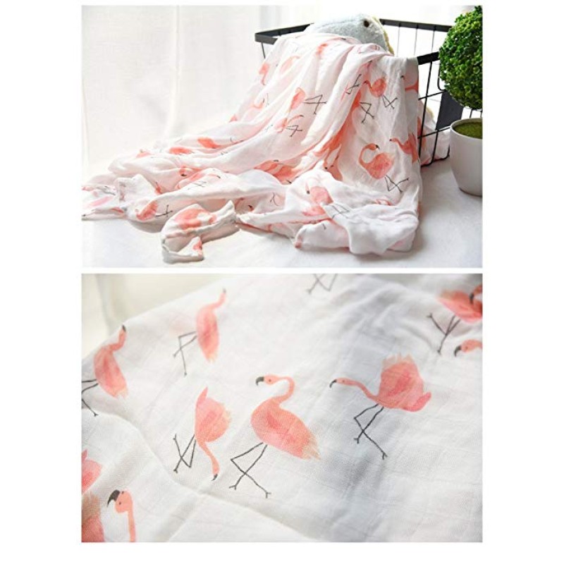 Muslin Swaddle Blanket - 100% Cotton Quilt