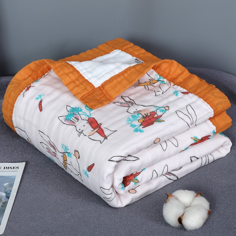 Muslin Baby Blanket - 4 Layers 110x110cm