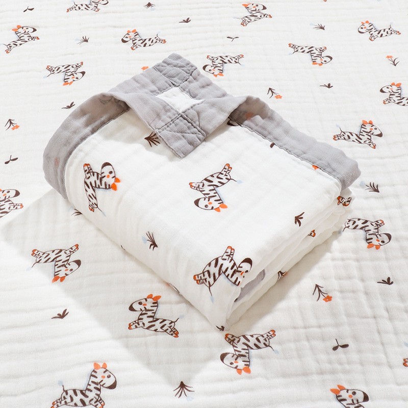Muslin Swaddle Blanket - 100% Cotton Soft
