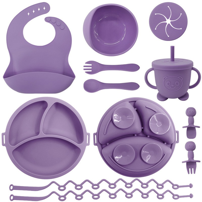 Silicone Tableware Set - Anti-Lost Bowl Factory