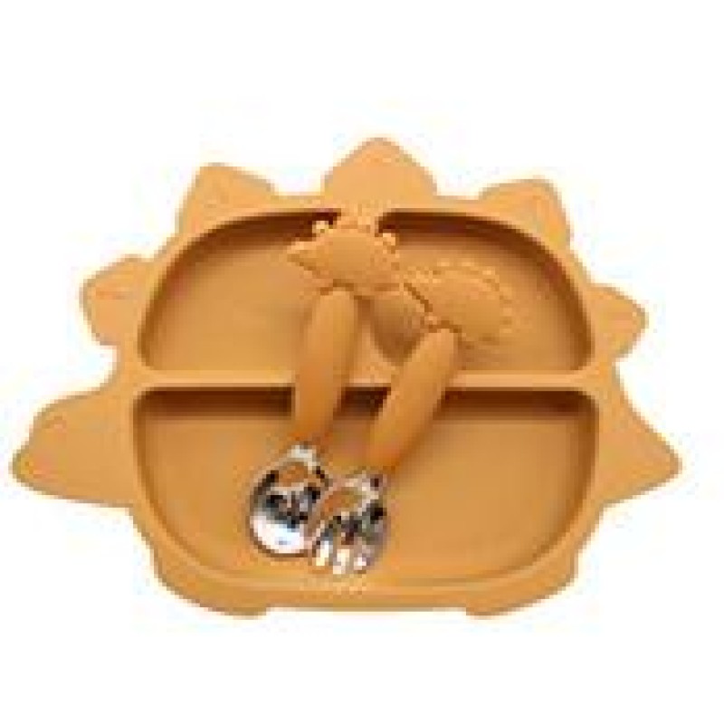 Cartoon Dinner Plate - Food Grade Silicone