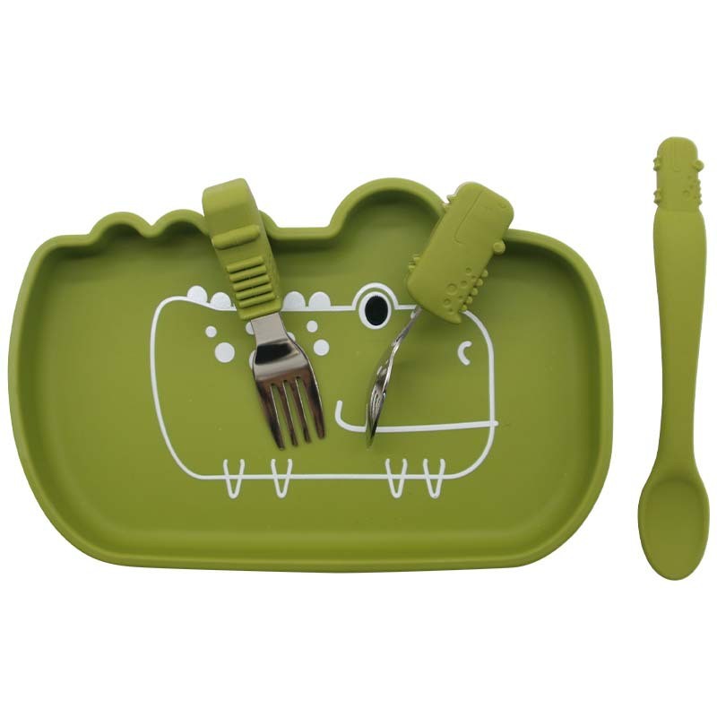 Toddler Dinnerware Set - Food Grade Silicone