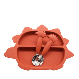 Cartoon Dinner Plate - Food Grade Silicone