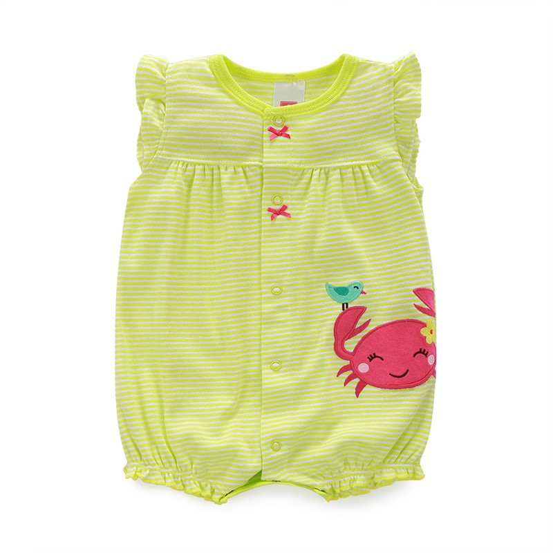 Summer Romper - Short Sleeve Bodysuit