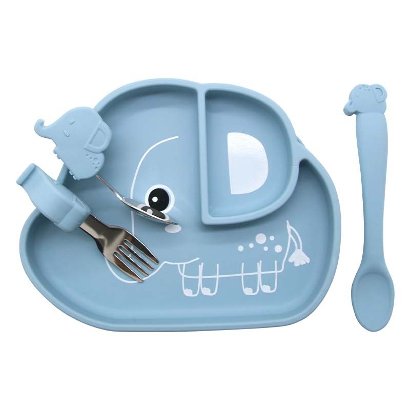 Toddler Dinnerware Set - Food Grade Silicone