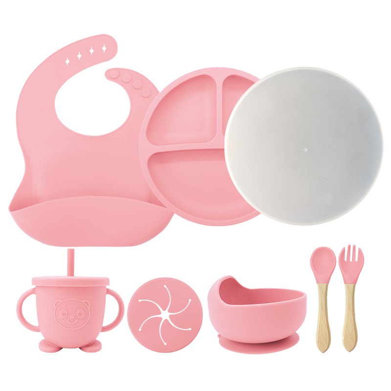 Silicone Feeding Set - 6pc BPA Free Factory
