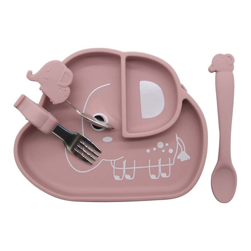 Toddler Dinnerware Set - Food Grade Silicone