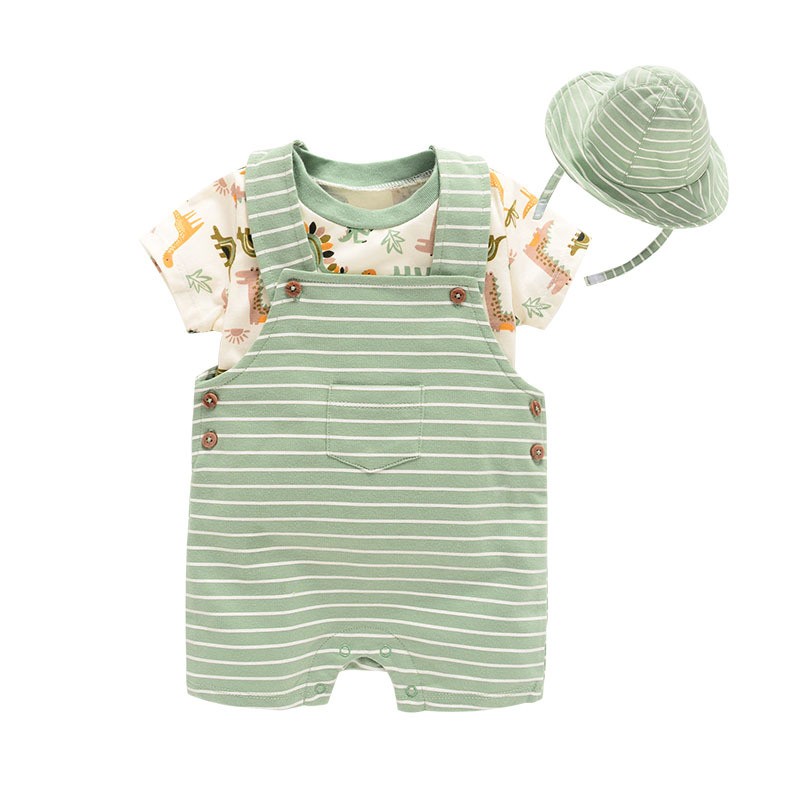 Newborn Jumpsuit - Sleeveless Summer Clothing