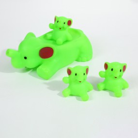 Pig Bath Toys - PVC Animal Float