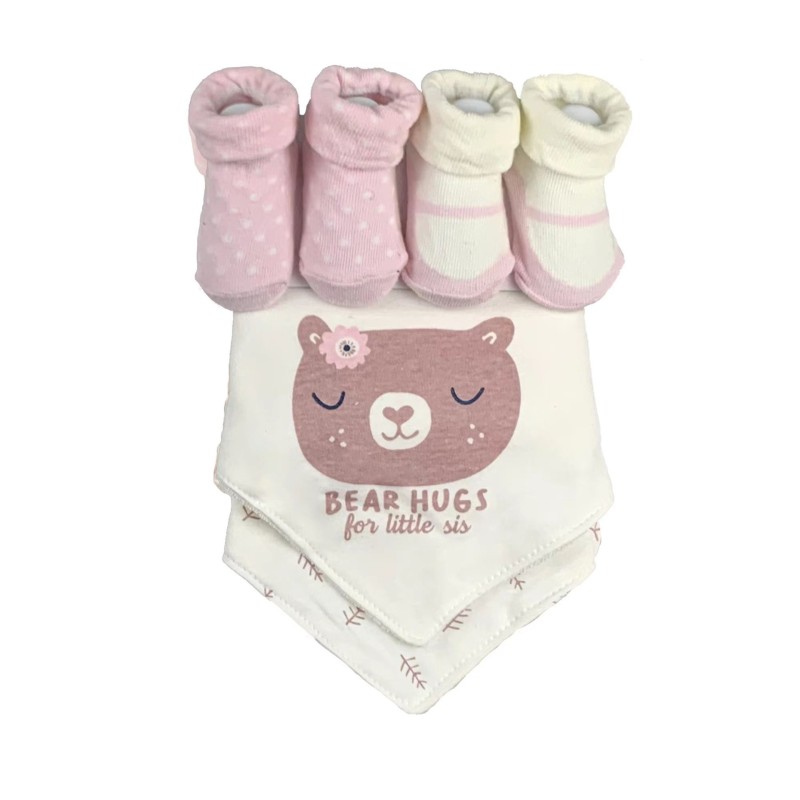 Boys Bib Set - 6pc Bandana Combo Factory